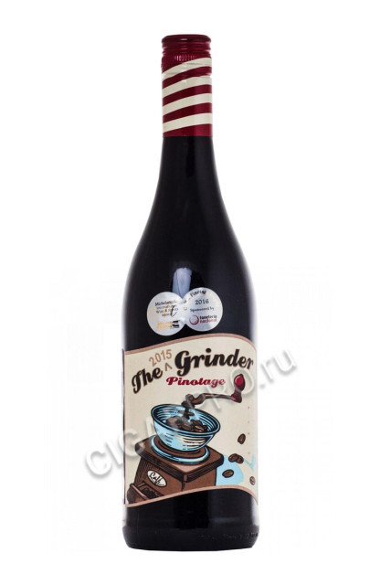 the grinder pinotage купить южно-африканское вино зе гриндер пинотаж цена