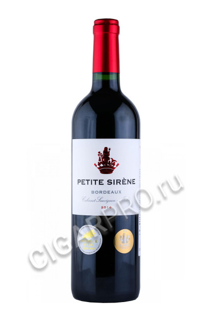 вино petite sirene bordeaux rouge