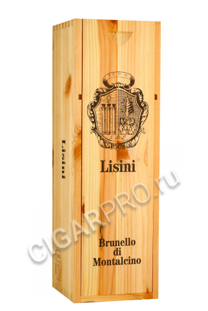подарочная упаковка вина lisini brunello di montalcino