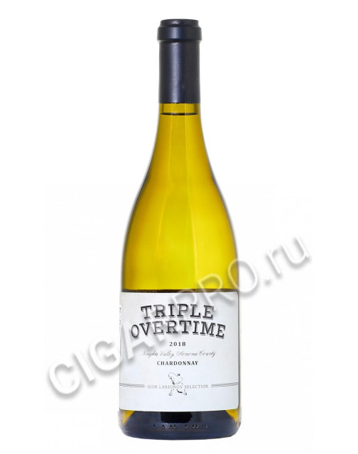 triple overtime chardonnay knights valley 2018 купить вино трипл овертайм шардоне найтс велли 2018 цена