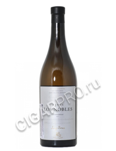 finca los nobles chardonnay купить вино финка лос ноблес шардоне цена