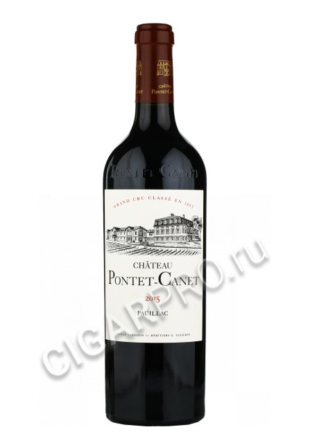 chateau pontet canet 2015 купить вино шато понте кане 2015г цена