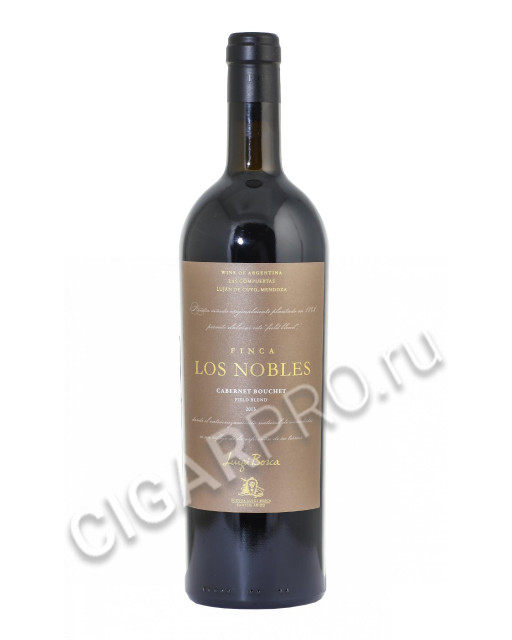 finca los nobles cabernet bouchet купить аргентинское вино финка лос ноблес каберне буше цена