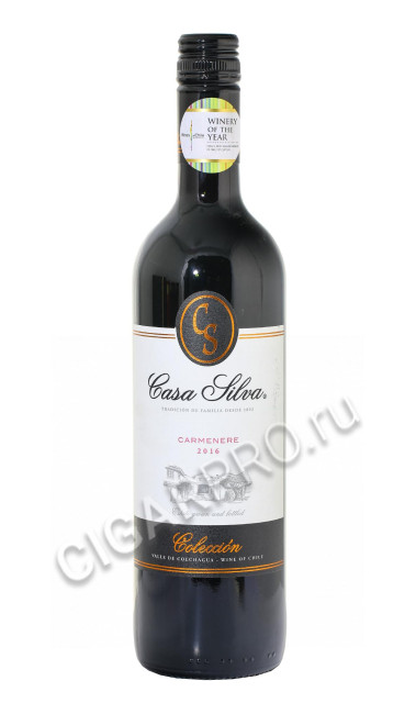 casa silva coleccion carmenere 2016 купить чилийское вино каса сильва колексьон карменере 2016 цена