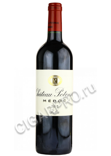 chateau potensac medoc aoc cru bourgeois купить вино шато потенсак 2015 года цена