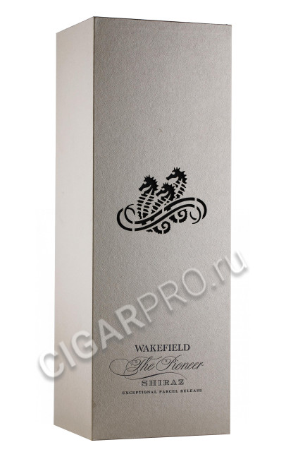 подарочная упаковка вино wakefield the pioneer shiraz 0.75л