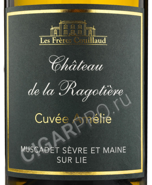 этикетка chateau de la ragotiere cuvee amelie 0.75 l