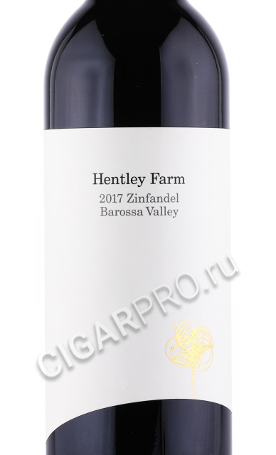 этикетка вино hentley farm zinfandel 0.75л