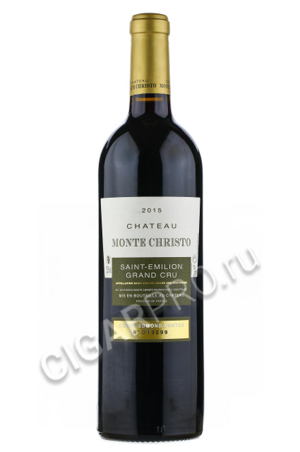 chateau monte christo saint-emilion grand cru купить вино шато монте кристо сент-эмильон гран крю 2015 года цена
