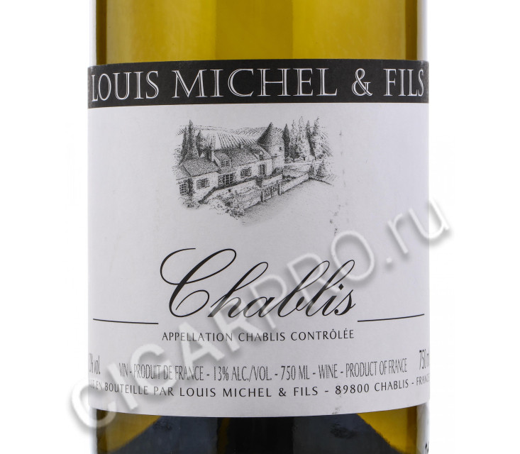 этикетка louis michel & fils chablis