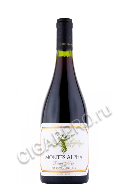 montes alpha pinot noir купить вино монтес альфа пино нуар 0.75л цена