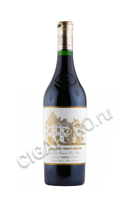 chateau haut brion rouge pessac leognan aoc 1 er grand cru classe 2007 купить вино шато о брион премье гран крю классе пессак лионьян 2007г 0.75л цена