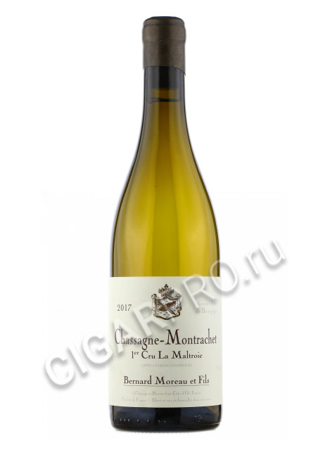 domaine bernard moreau et fils la maltroie chassagne-montrachet premier cru купить вино домэн бернар моро э фис ла мальтруа шассань монраше премье крю цена