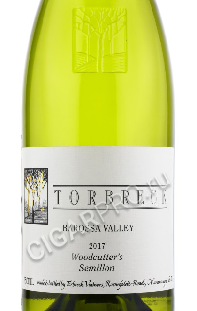 этикетка torbreck the steading blanc 0.75 l