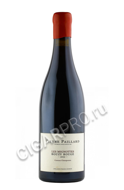 вино pierre paillard les mignottes bouzy rouge 0.75л