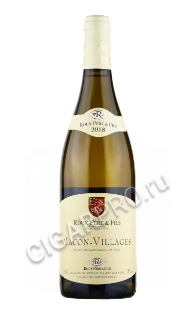 roux pere et fils macon villages купить вино ру пэр & фис макон вилляж цена