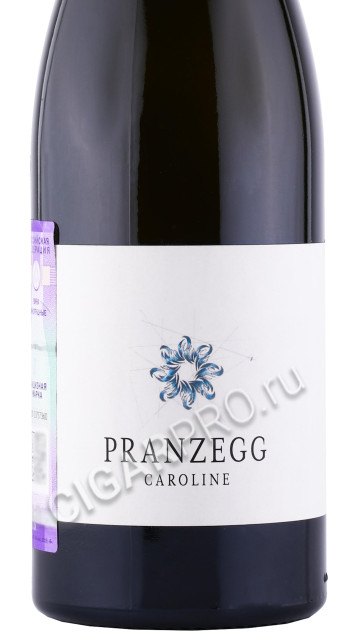 этикетка вино pranzegg caroline 0.75л