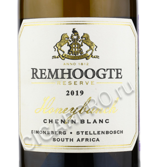 этикетка honeybunch chenin blanc