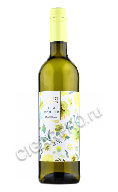 winzer von baden riesling muskateller купить - вино винцер фон баден рислинг мускателлер цена