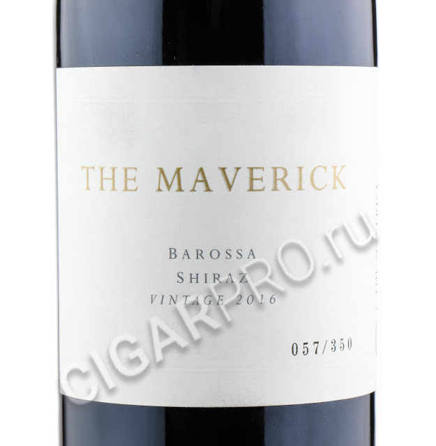 этикетка the maverick barossa valley