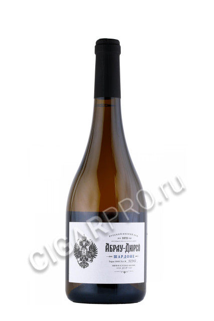 российское вино абрау-дюрсо шардоне 0.75л