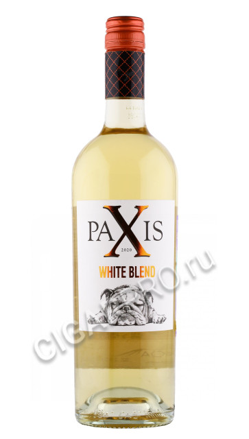 вино paxis white blend 0.75л
