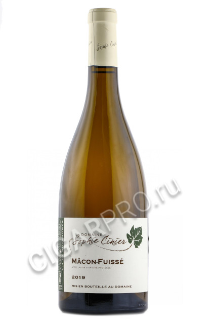 domaine sophie cinier macon fuisse купить - французское вино домэн софи синье макон-фюиссе цена