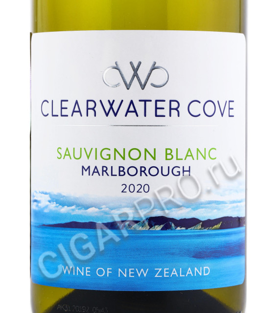 этикетка yealands clearwater cove sauvignon blanc