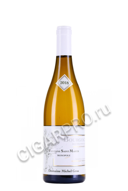 domaine michel gros bourgogne hautes cotes de nuits fontaine saint martin купить вино домен мишель гро бургонь от кот де нюи фонтен сан мартан 0.75л цена