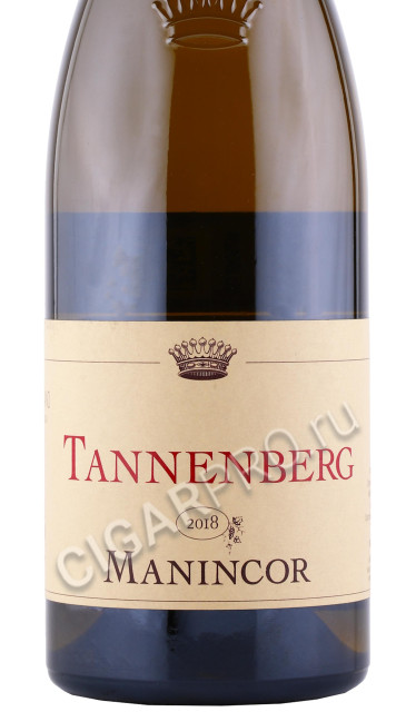 этикетка вино manincor tannenberg sauvignon blanc terlano alto adige 0.75л