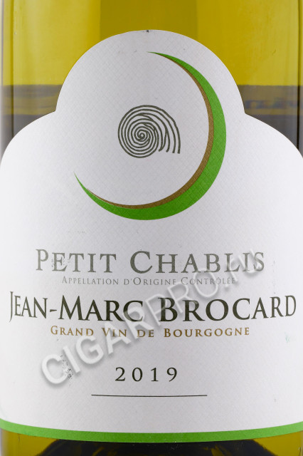 этикетка jean marc brocard chablis