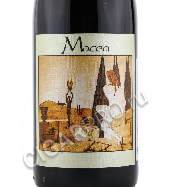 этикетка macea pinot nero