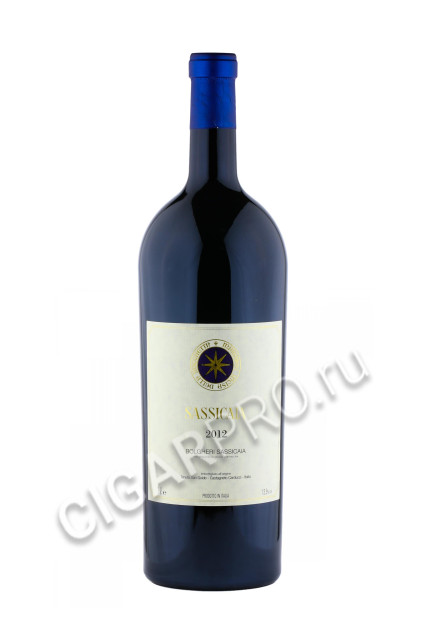 вино sassicaia 3л