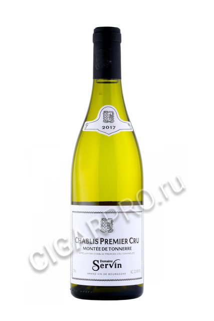 domaine servin chablis premier cru montee de tonnerre купить вино домен сервин шабли премье крю монте де тоннер 0.75л цена