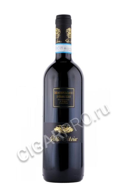 вино villa silvia montepulciano dabruzzo doc 0.75л