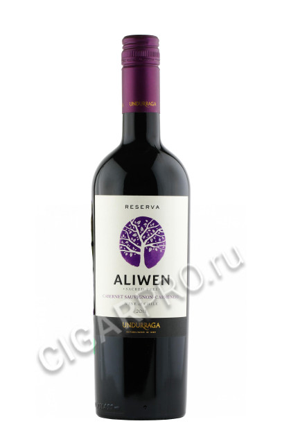 undurraga aliwen reserva купить вино аливен резерва каберне совиньон карменер до ундуррага 0.75л цена