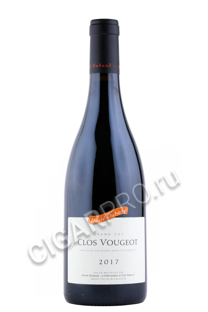 вино clos vougeot grand cru david duband 2017 0.75л