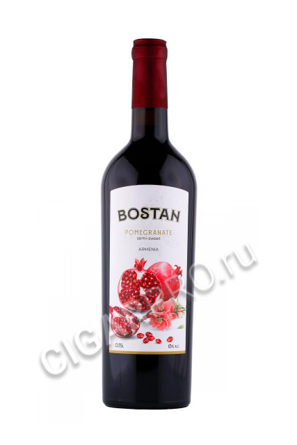 вино bostan pomegranate 0.75л