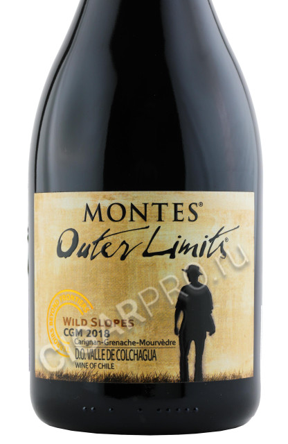 этикетка montes outer limits cgm 0.75л