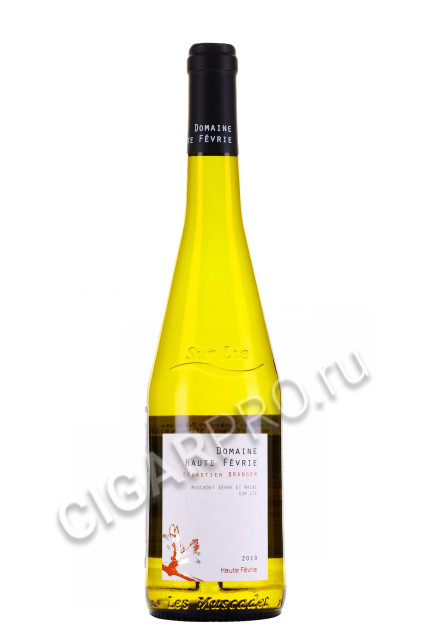 haute fevrie muscadet sevre et maine sur lie купить вино феври мюскаде севр э мен аоп сюр ли 0.75л цена