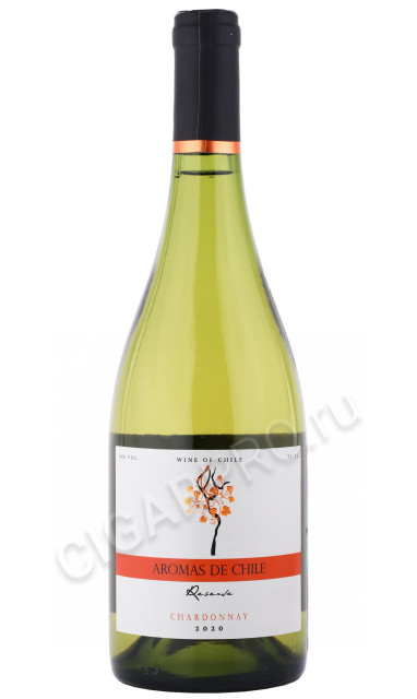 вино aromas de chile chardonnay reserve 0.75л