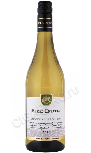 вино berri estates chardonnay 0.75л