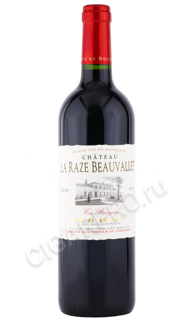 вино chateau la raze beauvallet medoc 0.75л