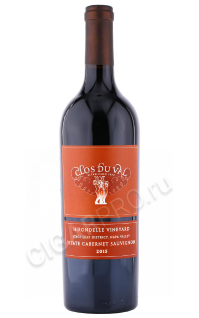 вино clos du val estate cabernet sauvignon 2015г 0.75л