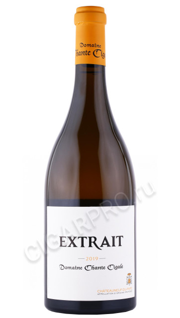 вино domaine chante cigale extrait chateauneuf du pape 0.75л