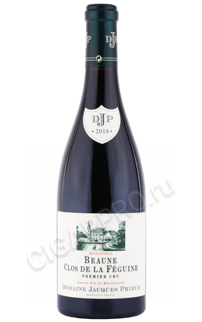 вино domaine jacques prieur beaune clos de la feguine premier cru 2018г 0.75л