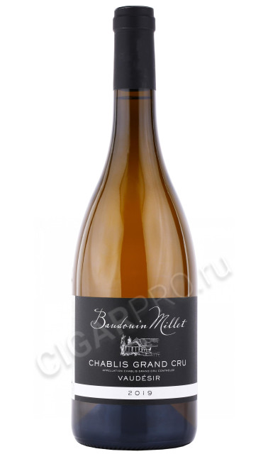 вино domaine millet chablis grand cru vaudesir 2019г 0.75л