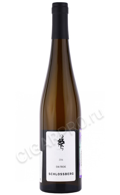 вино eva fricke schlossberg riesling 2016г 0.75л