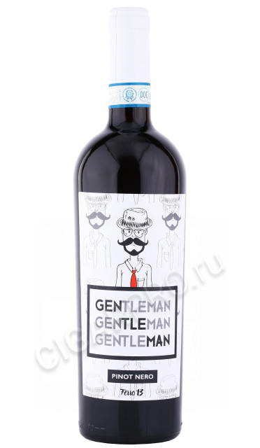 вино ferro 13 gentleman pinot nero oltrepo pavese doc 0.75л
