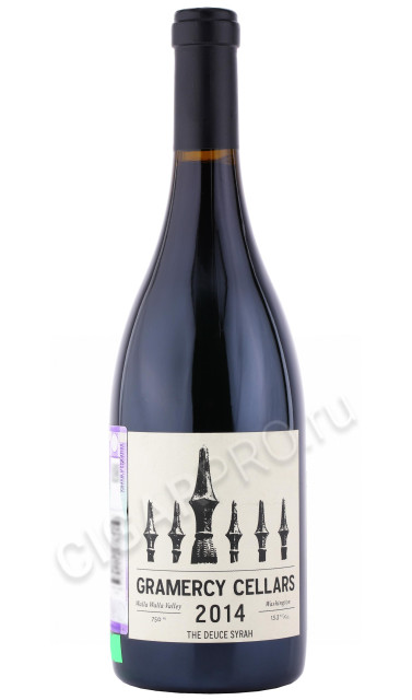 вино gramercy cellars the deuce syrah 0.75л